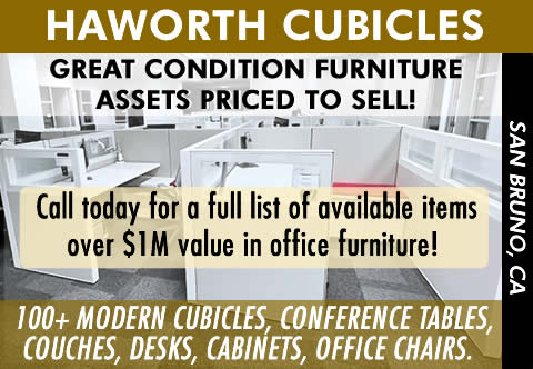 Direct Sale - Haworth Office Cubicles - Like NEW!