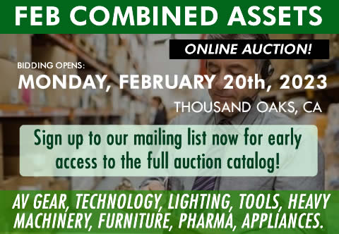 Online Auction 2023-02-23 - February Combined Asset Auction